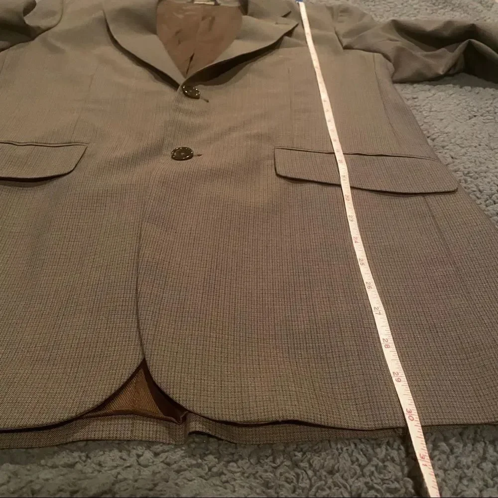 Banana Republic Wool Suit Coat Men’s Size 38